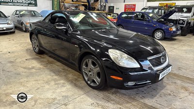 Lot 494 - 2005 LEXUS SC 430 AUTO