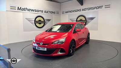 Lot 597 - 2014 VAUXHALL ASTRA VXR