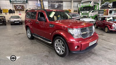 Lot 524 - 2009 DODGE (USA) NITRO SXT CRD