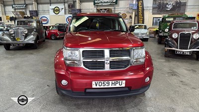 Lot 524 - 2009 DODGE (USA) NITRO SXT CRD