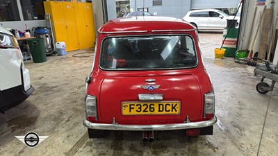 Lot 544 - 1989 AUSTIN MINI 1000 CITY E