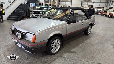 Lot 208 - 1986 VAUXHALL CAVALIER GLS 1.8I