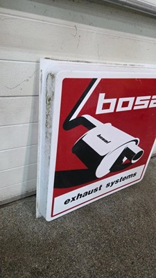Lot 371 - BOSAL EXHAUSTS PLASTIC SIGN 29" X 29"