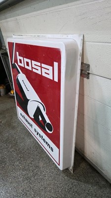 Lot 371 - BOSAL EXHAUSTS PLASTIC SIGN 29" X 29"