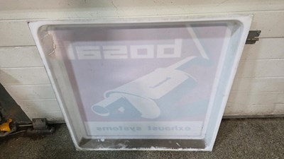 Lot 371 - BOSAL EXHAUSTS PLASTIC SIGN 29" X 29"