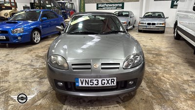 Lot 80 - 2003 MG TF