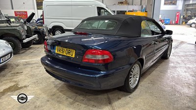 Lot 866 - 2001 VOLVO C70 T 20V AUTO