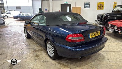 Lot 866 - 2001 VOLVO C70 T 20V AUTO