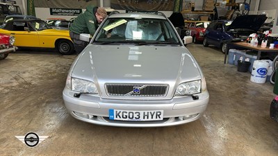 Lot 102 - 2003 VOLVO V40 SE ESTATE