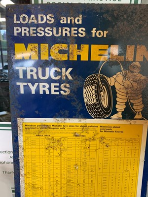 Lot 361 - MICHELIN TRUCKS TYRE SIGN