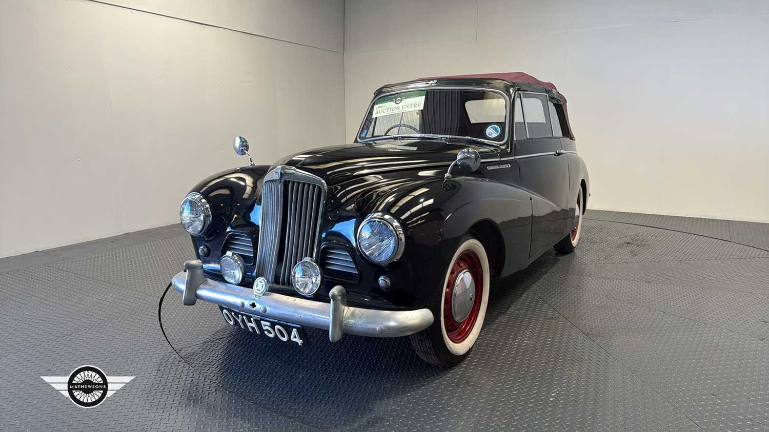 Lot 90 - 1954 SUNBEAM TALBOT 90