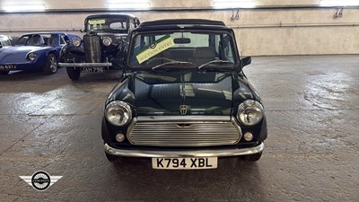 Lot 394 - 1993 ROVER MINI BRITISH OPEN CLASSIC