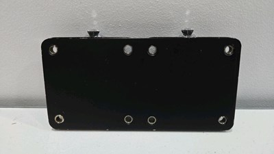 Lot 47 - TWIN MINERVA RALLY TIMER ON A METAL MOUNTING PLATE 5" X 2.5"