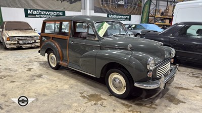 Lot 860 - 1961 MORRIS MINOR 1000