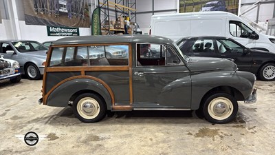 Lot 860 - 1961 MORRIS MINOR 1000