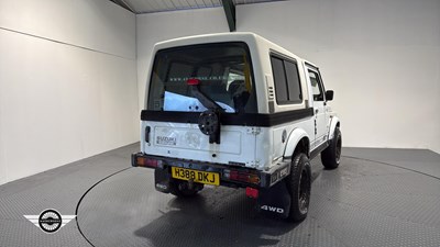 Lot 156 - 1990 SUZUKI SJ413 JX