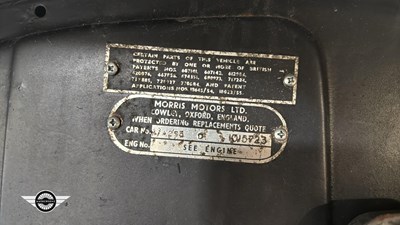 Lot 158 - 1963 MORRIS