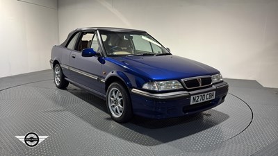 Lot 212 - 1995 ROVER 216 CONVERTIBLE