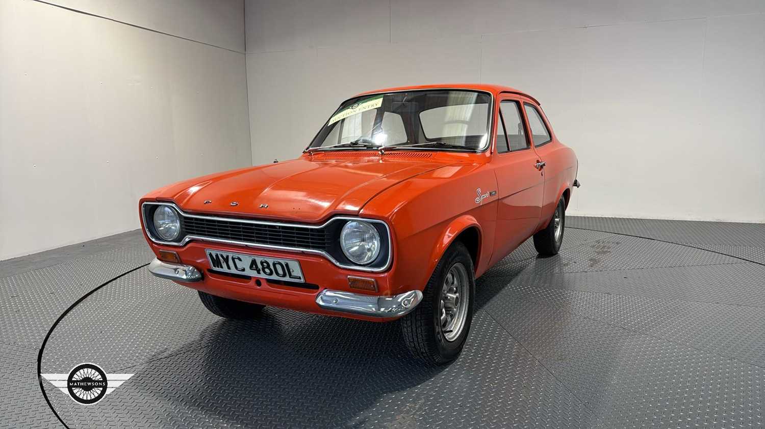 Lot 114 - 1972 FORD ESCORT