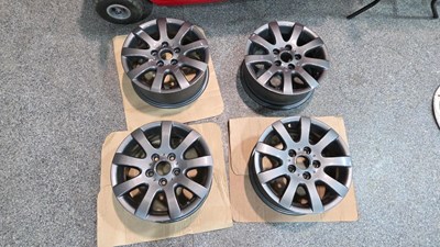 Lot 791 - 4 X ALLOY WHEELS FROM A 2013 CADDY VAN