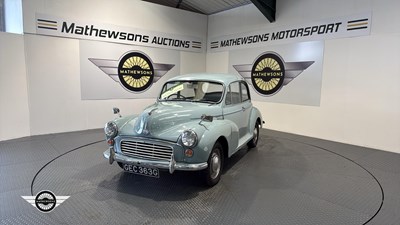 Lot 688 - 1968 MORRIS MINOR 1000