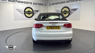 Lot 366 - 2012 AUDI A3 138 TDI
