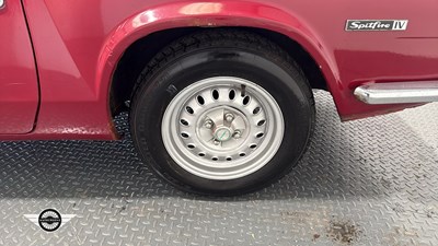 Lot 299 - 1972 TRIUMPH SPITFIRE