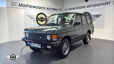 Lot 326 - 1992 LAND ROVER RANGE ROVER VOGUE EFI