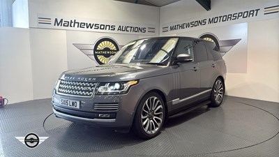 Lot 354 - 2015 LAND ROVER RANGE ROVER AUTO-B SDV8