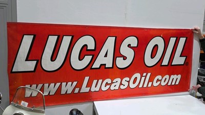 Lot 733 - LUCAS OIL BANNER