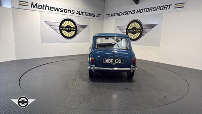 Lot 438 - 1966 AUSTIN MINI DE LUX