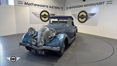 Lot 548 - 1939 TRIUMPH DOLOMITE