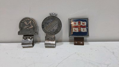 Lot 811 - RNLI , RNVR & NATIONAL TRUST BADGES
