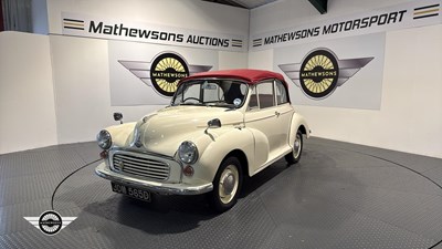 Lot 670 - 1966 MORRIS MINOR 1000