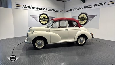 Lot 670 - 1966 MORRIS MINOR 1000