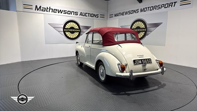 Lot 670 - 1966 MORRIS MINOR 1000
