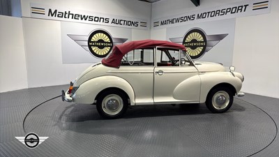 Lot 670 - 1966 MORRIS MINOR 1000