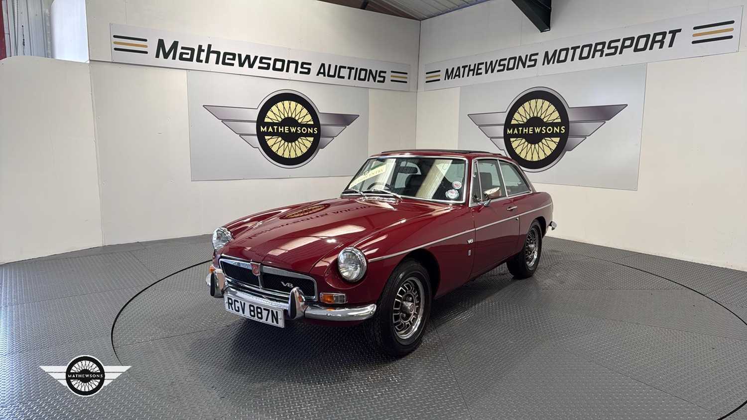 Lot 798 - 1974 MG B GT V8