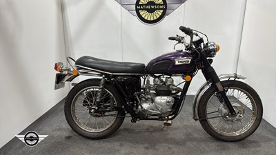 Lot 154 - 1972 TRIUMPH T100C