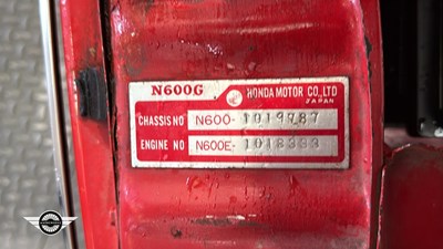 Lot 220 - 1972 HONDA N600 DELUXE