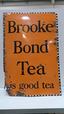 Lot 59 - BROOKE BOND TEA ENAMEL SIGN 60" X 40"