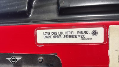 Lot 636 - 1991 LOTUS ESPRIT TURBO SE