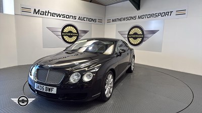 Lot 814 - 2005 BENTLEY CONTINENTAL GT COUPE AUTOMATIC