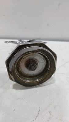 Lot 9 - WINGED FEMALE RADIATOR CAP 7" TALL