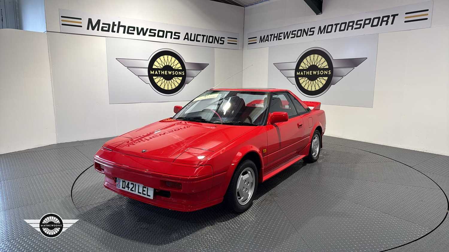 Lot 2 - 1986 TOYOTA MR2