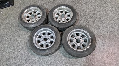 Lot 767 - MINI GB ALLOY WHEELS 165/60 R12 NO.153 12 X 68