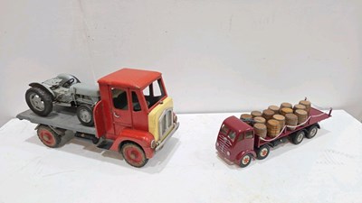 Lot 837 - 2 X FODEN LORRIES AND TRACTOR MODELS