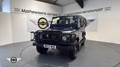 Lot 458 - 2003 LAND ROVER DEFENDER 90 TD5 COUNTY