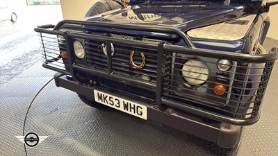 Lot 458 - 2003 LAND ROVER DEFENDER 90 TD5 COUNTY