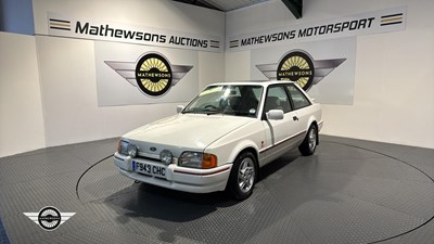 Lot 412 - 1988 FORD ESCORT XR3 INJ